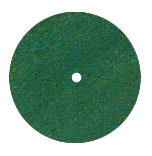 Dedeco-Knife-Edge-Rubber-Wheel,Dedeco-#4950-Green/Coarse-(100)