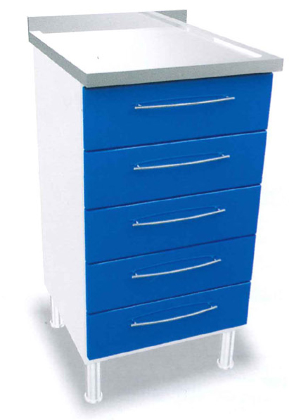 ERMetal-Plaster-Bench-W/-5-Drawers-W/-S/S-Top-(50-Cm)